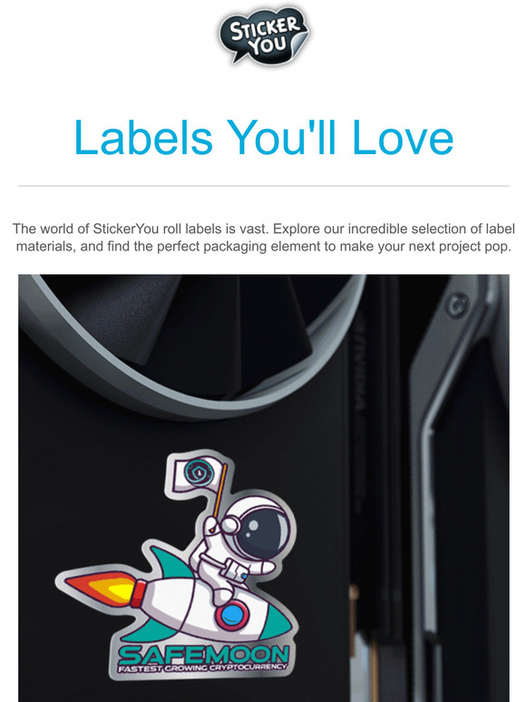 StickerYou The Labels You Need Right Now... Milled