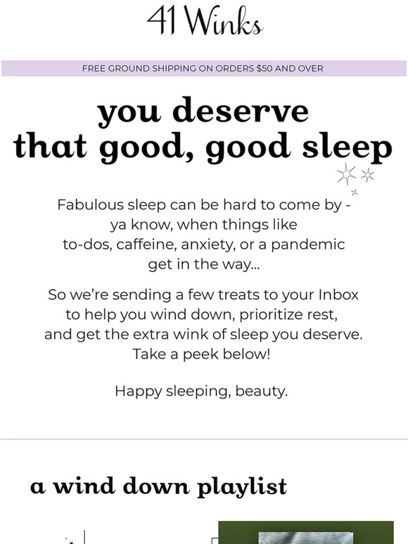 sleep treats
