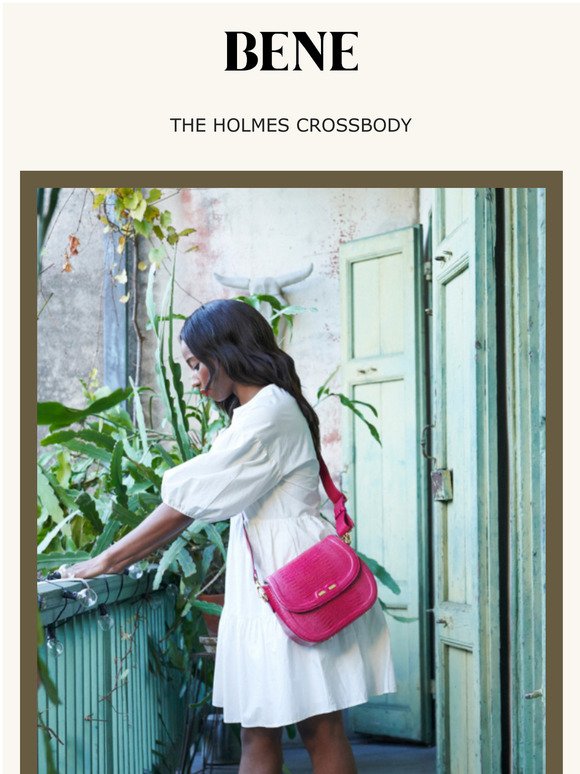 CHIC, SPACIOUS, & BOLD: THE HOLMES CROSSBODY