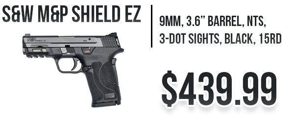 S&W M&P Shield EZ available at Impact Guns!