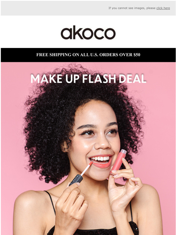 [FLASH SALE] 60% OFF AKOCO MAKEUP SALE
