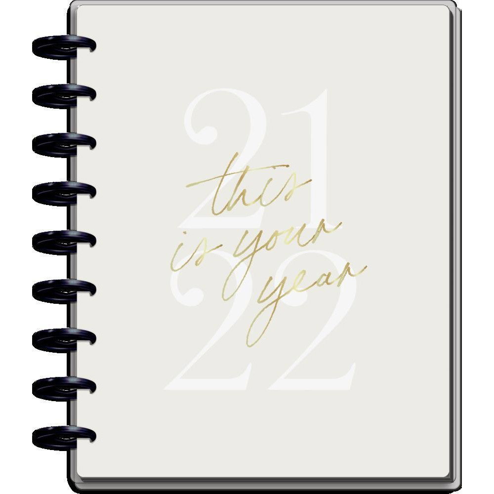 2021 Modern Year Classic Dashboard Happy Planner - 12 Months