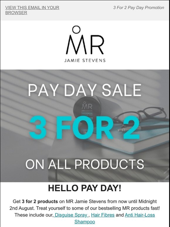 Our Pay Day Sale is here...