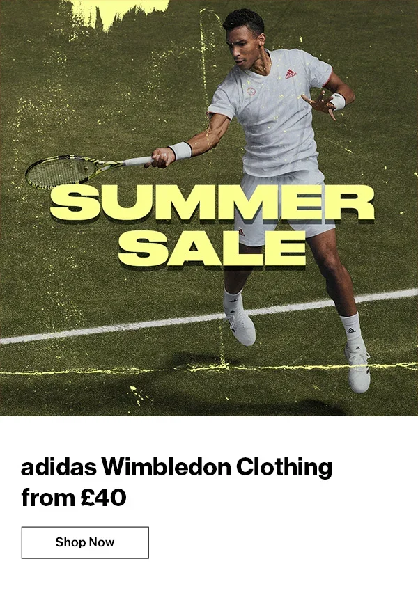 adidas Wimbledon Clothing from 40