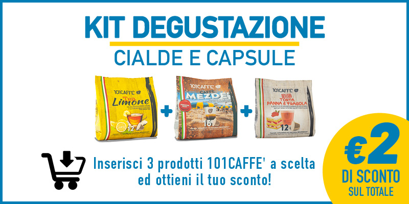 101CAFFE'® Bella Macchina caffè espresso compatibile con capsule