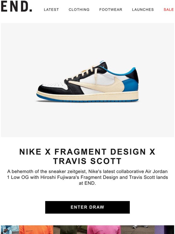 Diemme Nike X Fragment Design X Travis Scott Air Jordan 1 Low Og New Season Pangaia Now Online Milled