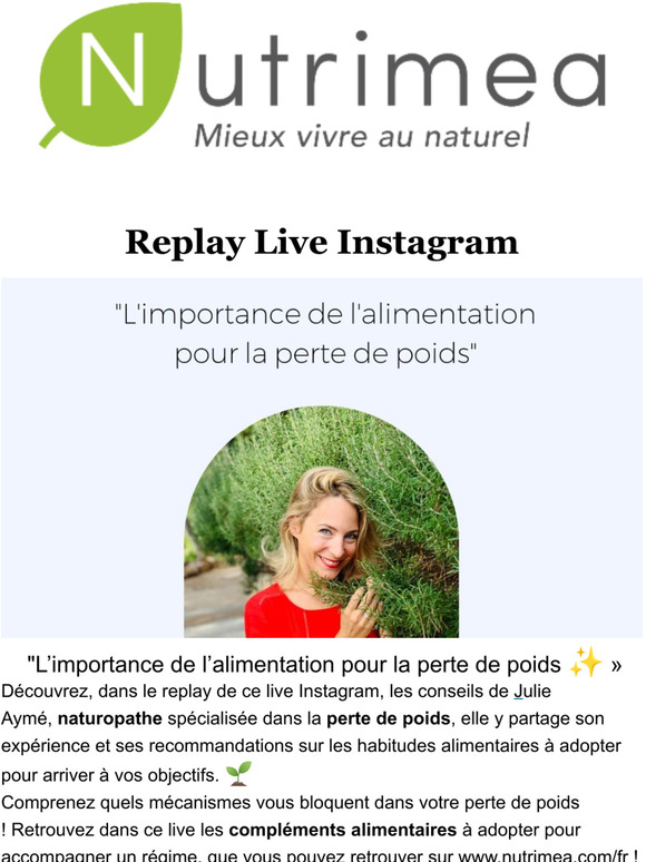 Dcouvrez le replay de notre dernier live