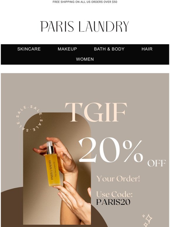 Pssst... 20% OFF only for our email subscribers!