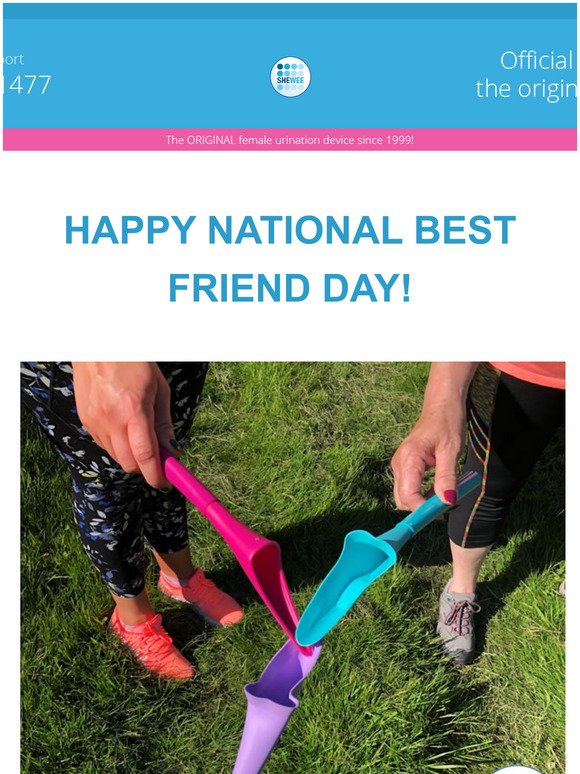 It's National Best Friend Day 