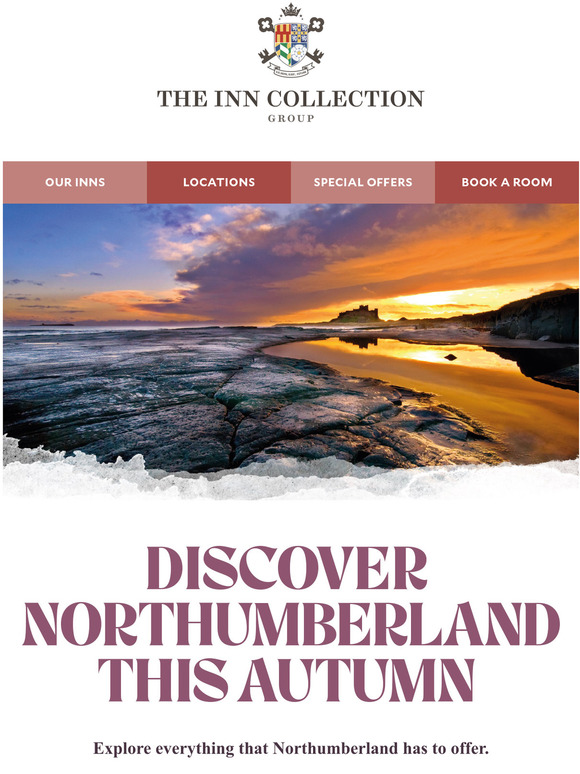  Escape to Northumberland this Autumn