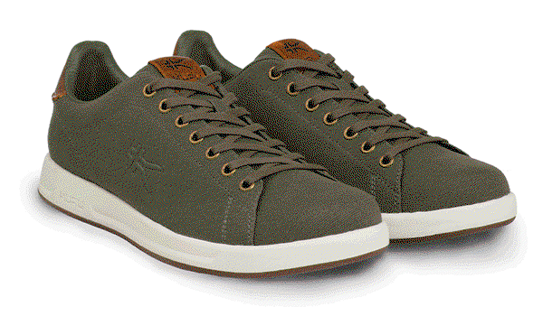 Kuru Men\'s Roam Green Canvas Lace Up Casual Comfort Sneakers Size 7.5 M Kuru Roam | eBay main image 3