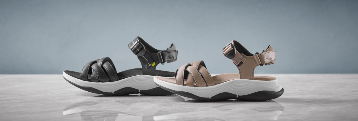 Clarks UK: Superstar sandals | Milled