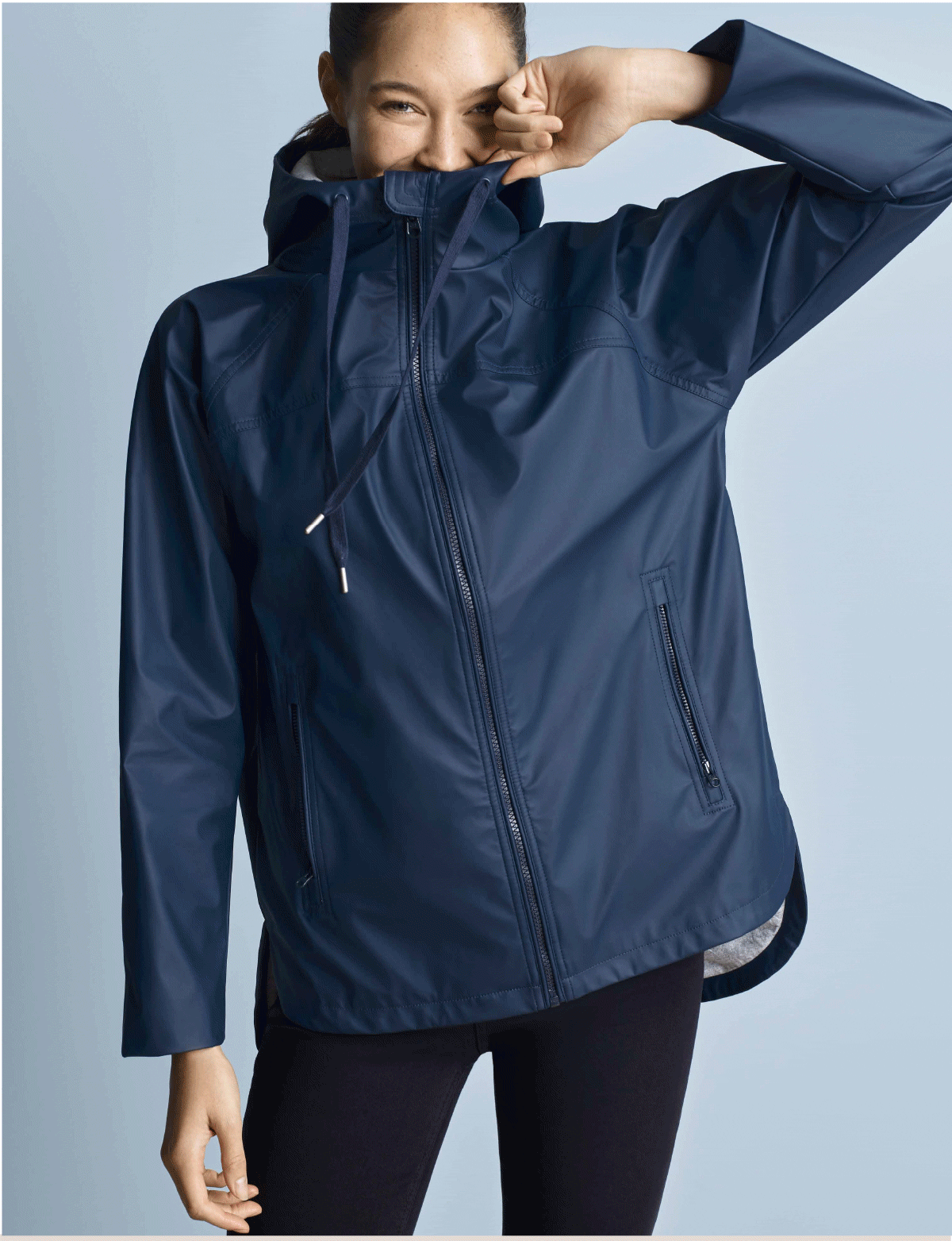 french connection raincoat