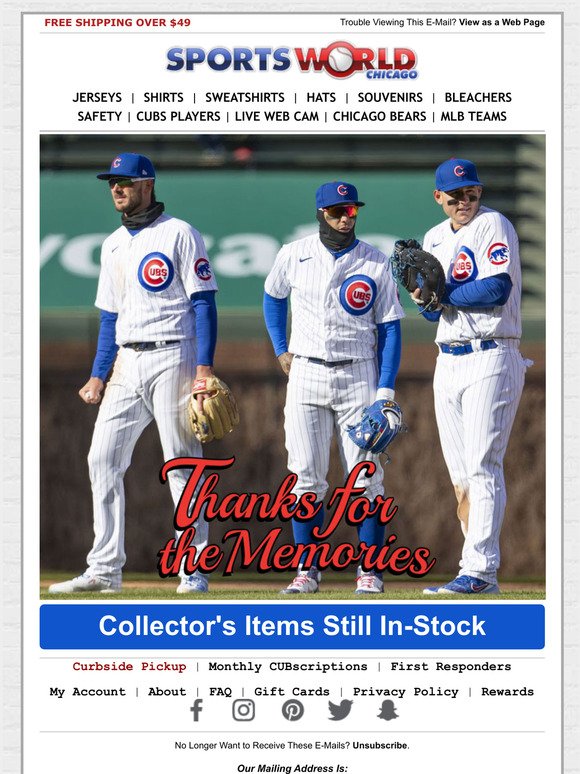  Thanks for the Memories: Baez, Bryant and Rizzo