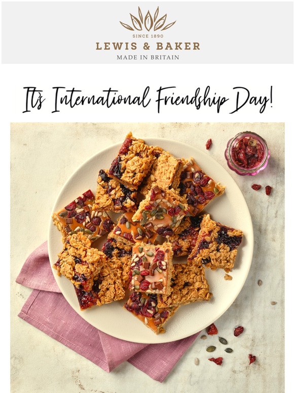 Any excuse to treat a friend