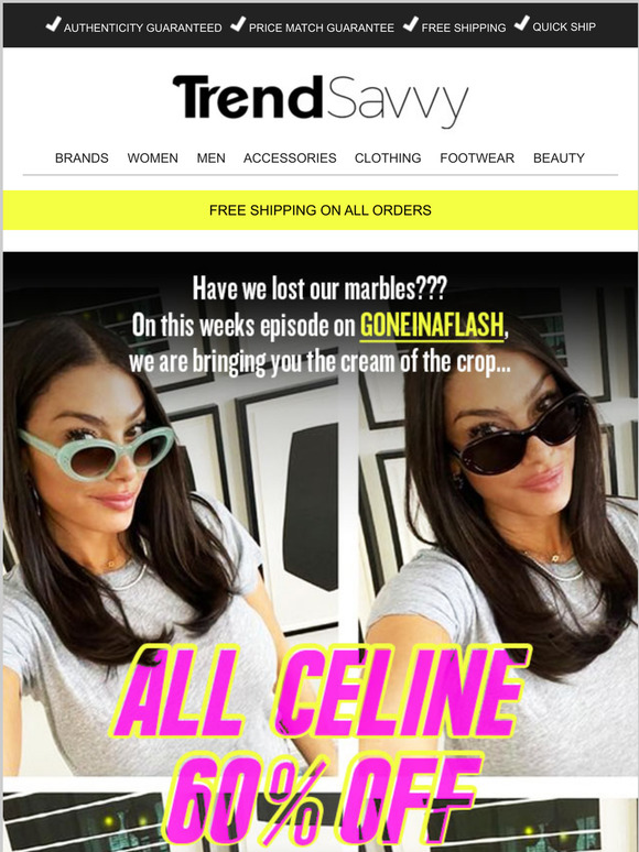 ALL CELINE 60 OFF??