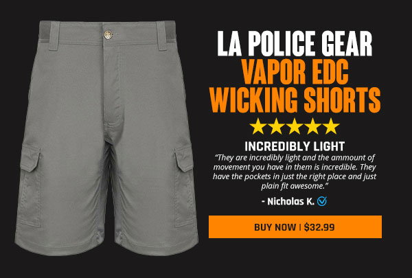 LAPG Men's Vapor EDC Wicking Shorts