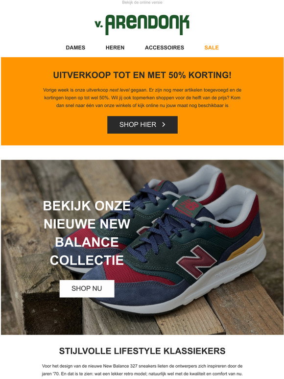 van Arendonk: Bekijk onze nieuwe New Balance collectie | Milled