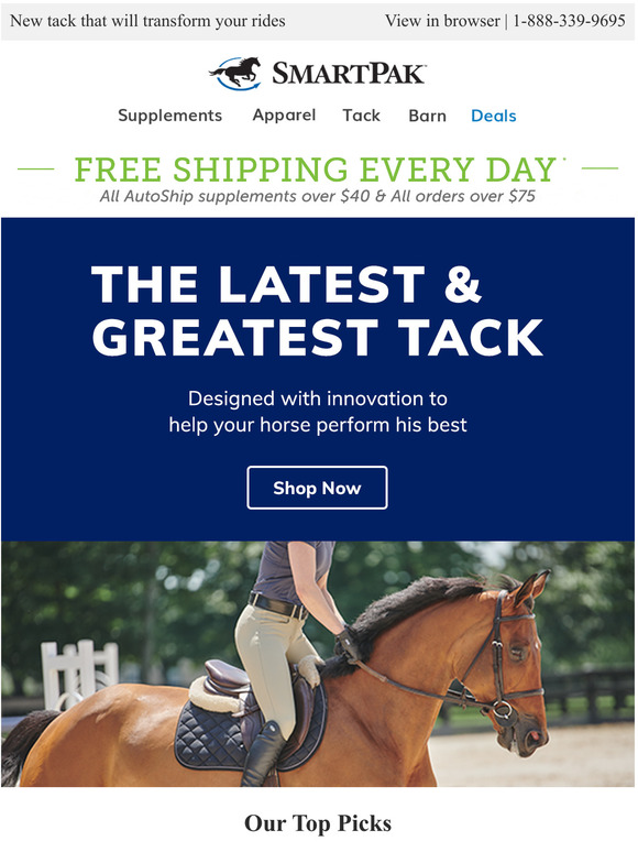 SmartPak Equine Now Trending in Tack & Gear Milled
