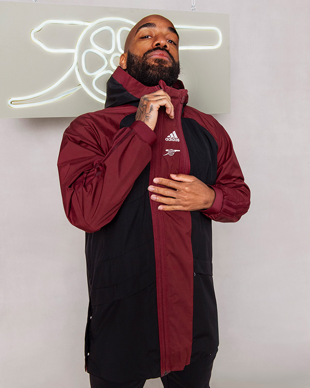 arsenal travel drill jacket