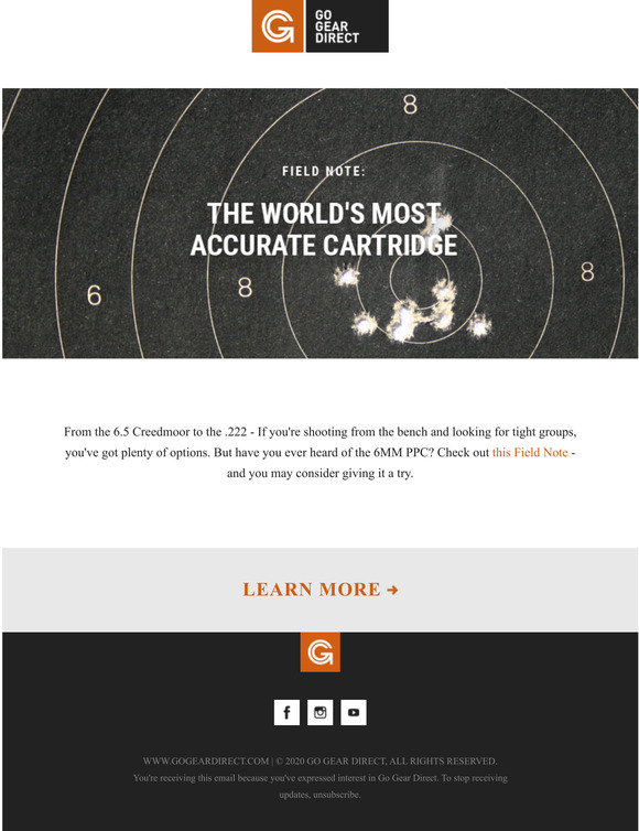 Go Gear Direct Field Note Ever Heard Of The 6mm Ppc Milled