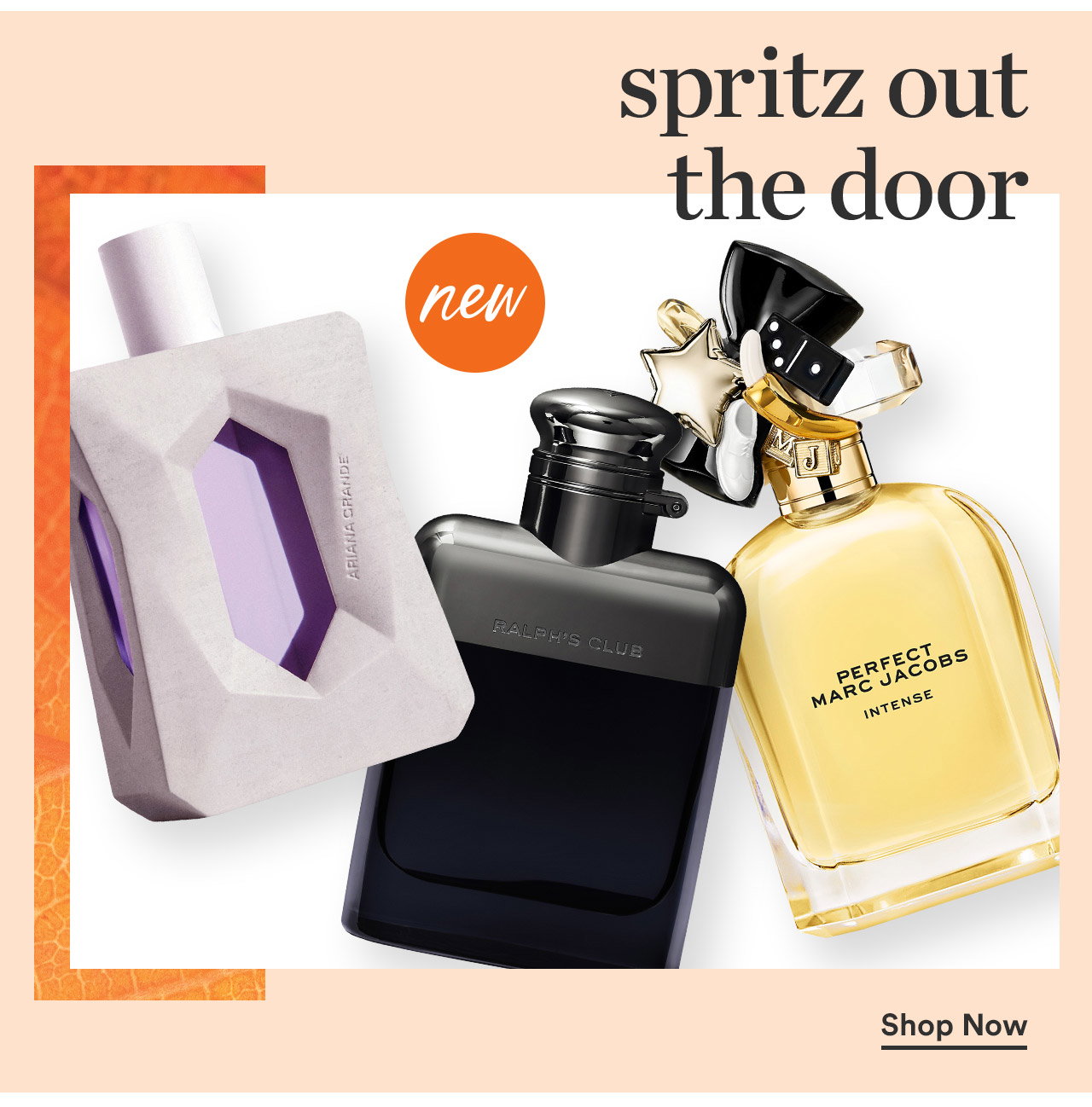 Spritz out the door
