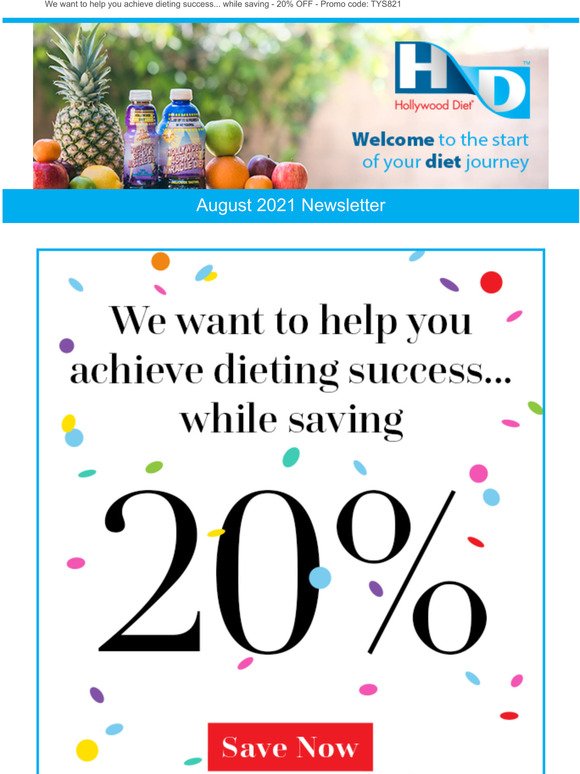 Celebrate your success with 20% OFF!