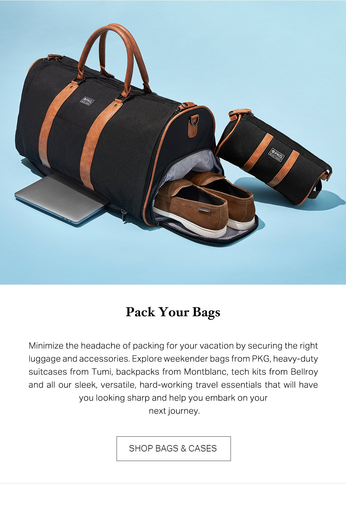 Harry Rosen: Pack Your Bags | Milled
