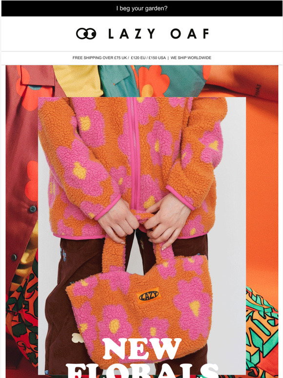 Lazy Oaf: NEW FLORALS | Milled