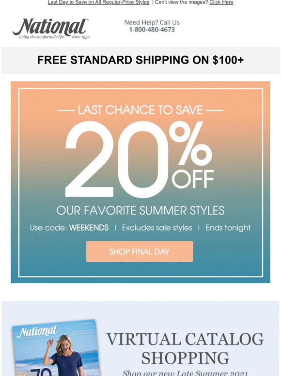 ShopNational Take 20 OFF & Explore Our New Catalog Milled