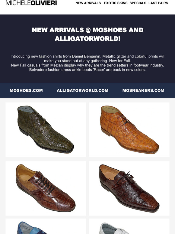 Michele Olivieri NEW ARRIVALS MOSHOES AND