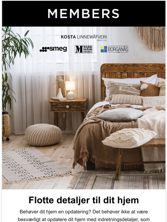 Flotte detaljer til dit hjem