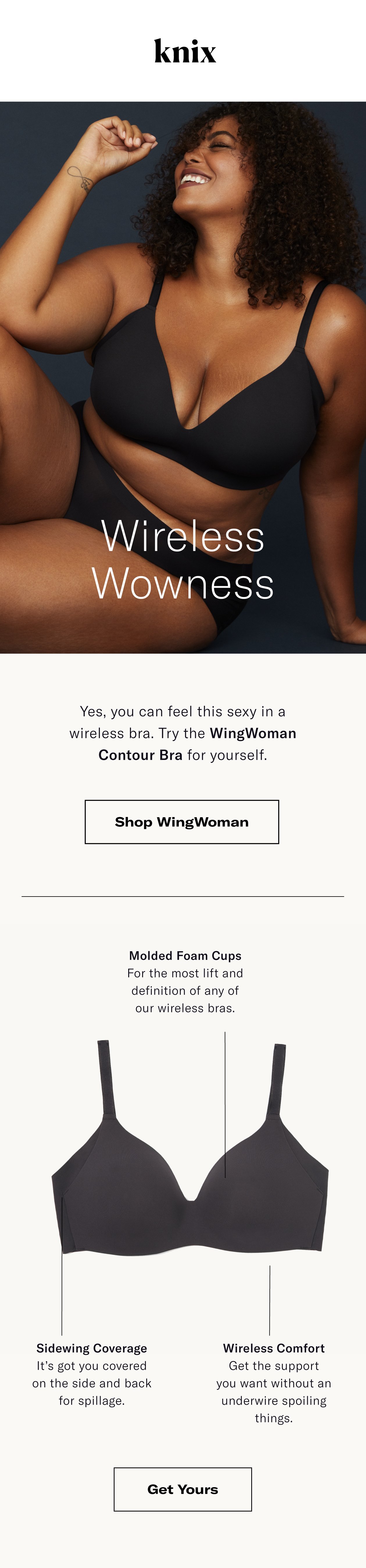 Does the Knix WingWoman bra get better, or is it just not the bra