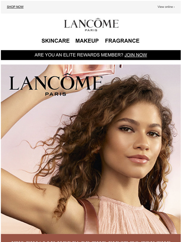 Lancôme US The Scent You've Been Waiting For is Finally Here! Milled