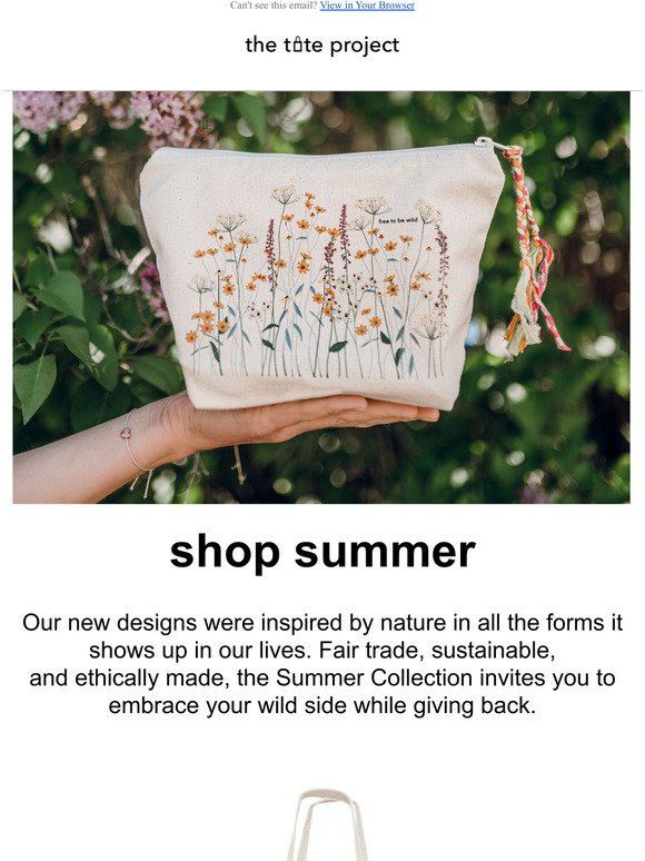 NEW: Shop our Fair Trade Summer Collection 