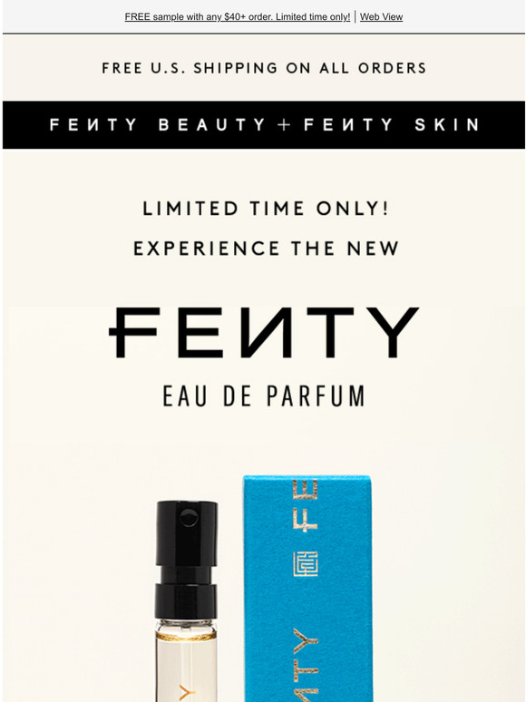 fenty sample perfume