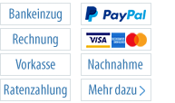 Sichere Zahlarten