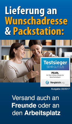 Lieferung an Wunschadresse und Packstation