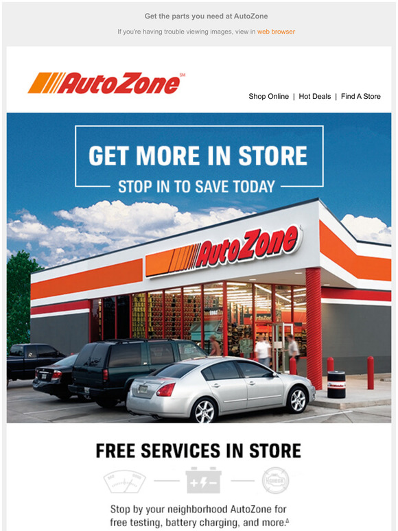 AutoZone We've got your savings Milled