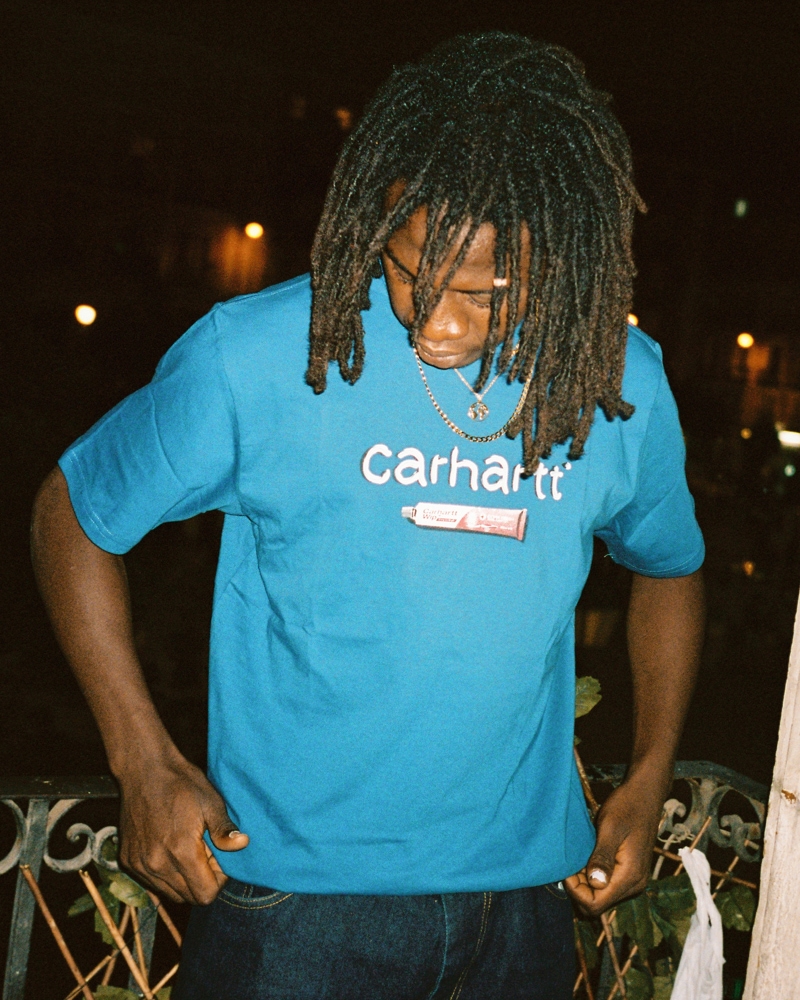 T shirt carhartt vert hot sale