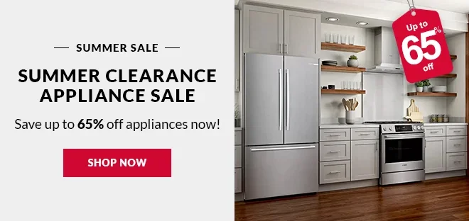 Summer Clearance Appliance Sale