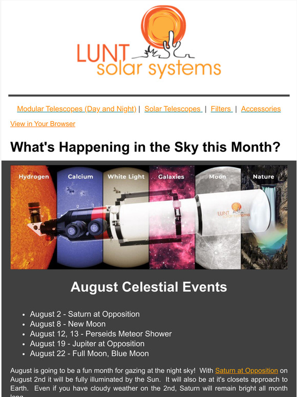 Your August 2021 Sky!  There is so much to see!