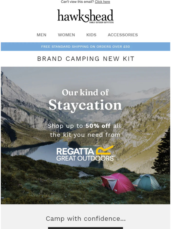 Brand Camping New | Up To 50% Off Your Staycation Kit