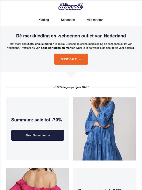 Nacht Pigment creëren To-be-dressed.nl: Zomer uitverkoop op jouw favoriete merken | Milled
