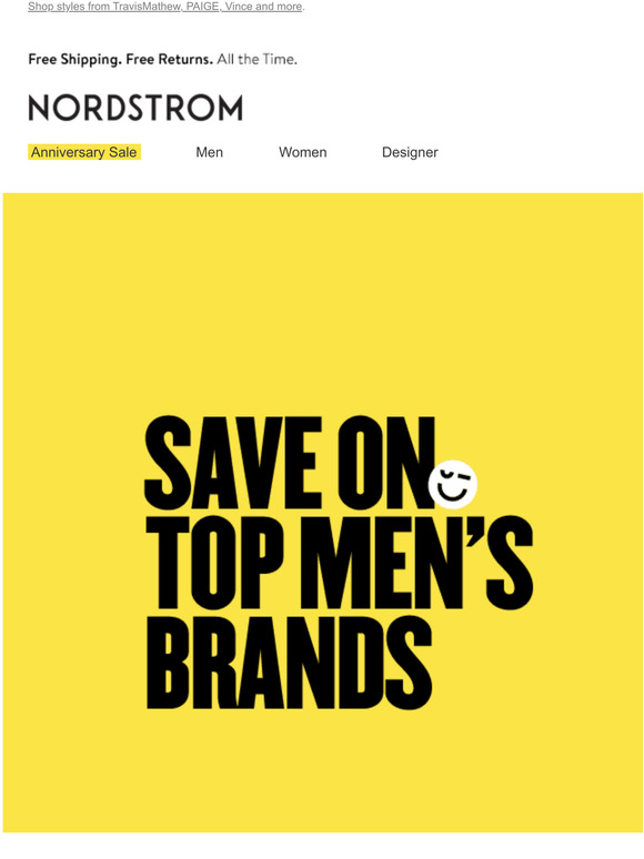 Nordstrom The best men's brands are at Anniversary Sale Milled