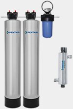 Carbon Filter & Water Softener Alternative with UV