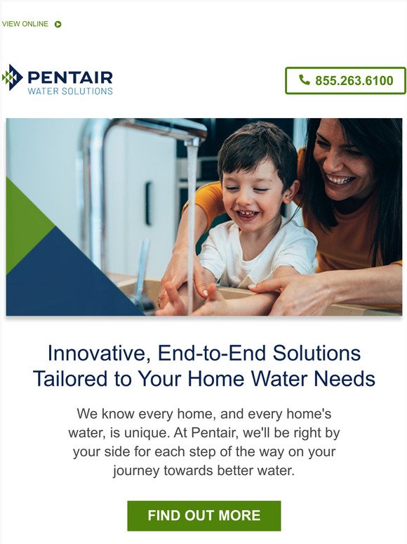 Pentair: Your One-Stop-Shop for Water Solutions