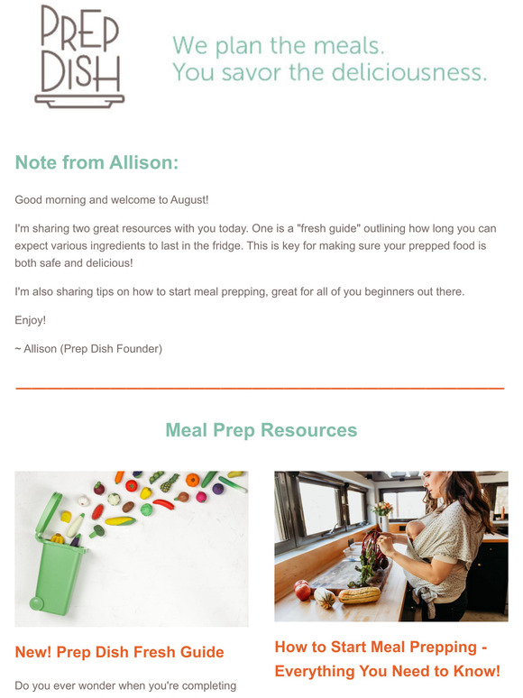 Meal Prep Fresh Guide