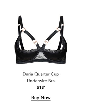 Shop the Daria Quarter Underwire Bra