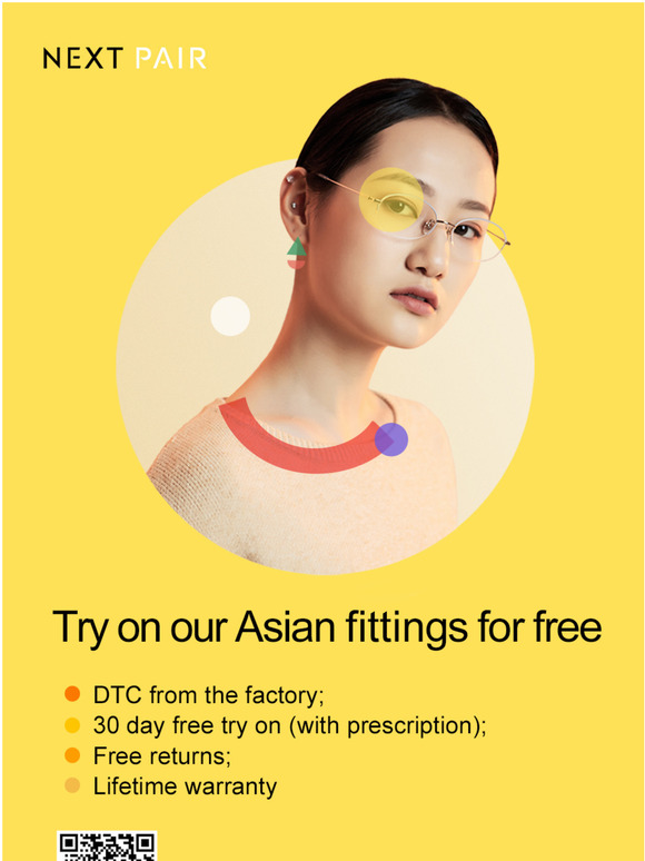 Try on Our Asian Fittings for Free